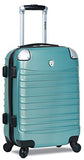 Dejuno Impact Hardside 3-Piece Spinner Luggage Set, Green
