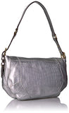 Aimee Kestenberg Rocco Shoulder, Silver Croco
