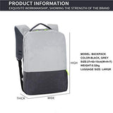 Business Backpack Laptop Bag for Professional Office College Travel School with Fashion Light