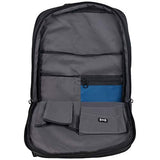 Kenneth Cole Reaction Polyester Dual Compartment 15" Laptop Business Backpack with Techni-Cole RFID, Black One Size