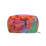 Cosmetic Bag Dragonfly Girls Makeup Organizer Box Lazy Toiletry Case