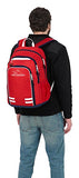 High Sierra Blaise Backpack, Crimson/True Navy/White