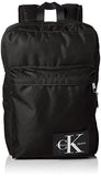Calvin Klein Men'S Ballistic Nylon Slim Square Backpack, Black, No Size