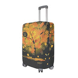 Suitcase Cover Suitcase Halloween Night Luggage Cover Travel Case Bag Protector for Kid Girls