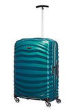 Samsonite Lite-Shock Suitcase 4 Wheel Spinner 69cm Petrol Blue