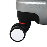 World Traveler Regis Hardside Expandable Spinner Luggage Set, Yellow