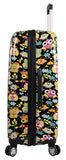 Lily Bloom Hardside 28" Large Design Pattern Spinner Luggage For Woman (28in, What A Hoot)