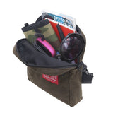 Manhattan Portage Waxed Canvas City Lights Bag, Field Tan