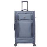 Lightweight Large Luggage Sets 2 piece - Reinforced Suitcases Set (Navy)