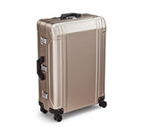 Zero Halliburton Geo Aluminum 3.0 28" Spinner Suitcase, 4-Wheel Luggage in Black