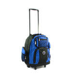 Transworld Roll-Away Deluxe Rolling Backpack - Royal Blue
