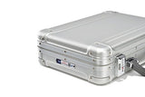 Zero Halliburton Geo Aluminum 3.0 Attaché-Large Computer Case Briefcase, Silver, One Size
