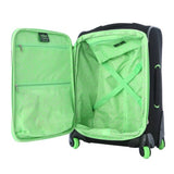 Olympia Evansville 3Pc Luggage Set, Lime, One Size