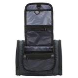 Travelers Club 11" Toiletry Kit Travel Accessory, Charcoal, 11 Inch
