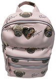 Betsey Johnson Women's Backpack, Blush/Pug Dogs,