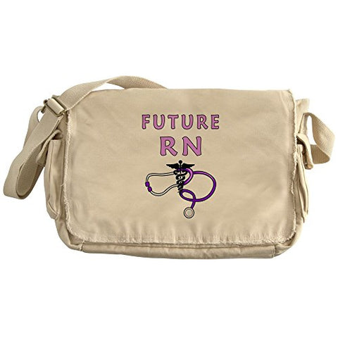 Cafepress - Nurse Future Rn - Unique Messenger Bag, Canvas Courier Bag