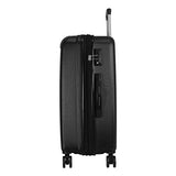 Kemyer 3-piece Hardside Tsa Lock Lightweight Spinner Rolling Luggage Set, Black