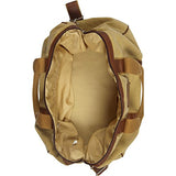 Canyon Outback Urban Edge Mason 21 Inch Canvas And Leather Duffel Bag, Tan, One Size