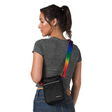 JanSport Weekender FX Crossbody Mini Bag - Rainbow Webbing