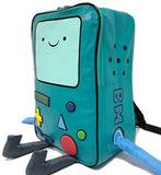 Adventure Time with Finn and Jake backpack CN BMO schoolbag Beemo Be more Cartoon Robot High-grade PU Green