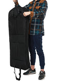 Magictodoor 40 Inch Garment Bag Extra Capacity Garment Bag with Pockets w/Hanging Hook