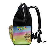 Backpack Easter Egg Rabbits Colorful Chocolate Mens Laptop Backpacks Hiking Bag School Daypack