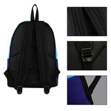 Violet Mist College Backpack Bag Waterproof Laptop