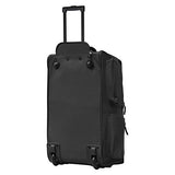 Olympia Luggage 29" 8 Pocket Rolling Duffel Bag (Charcoal Gray W/ Black - Exclusive Color)