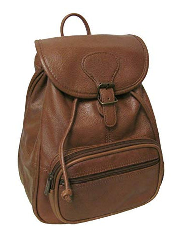 AmeriLeather Ladies' Leather Backpack (Brown)