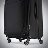Samsonite Advena Expandable Softside Carry On Luggage With Spinner Wheels, 19 Inch, Black