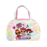LOL Surprise Fur Rainbow Duffel Bag for Girls