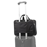 Travelpro Luggage Platinum Elite 16" Expandable Business Briefcase, Shadow Black, One Size