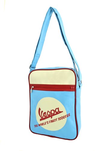 Vespa Light Blue Shoulder Bag
