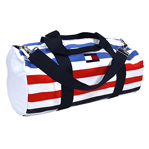 Tommy Hilfiger Large Multi Striped Duffle Bag