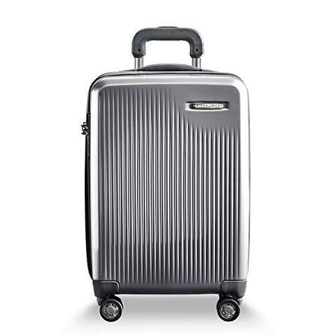 Briggs & Riley Sympatico International Carry-On Cx Spinner (Silver)