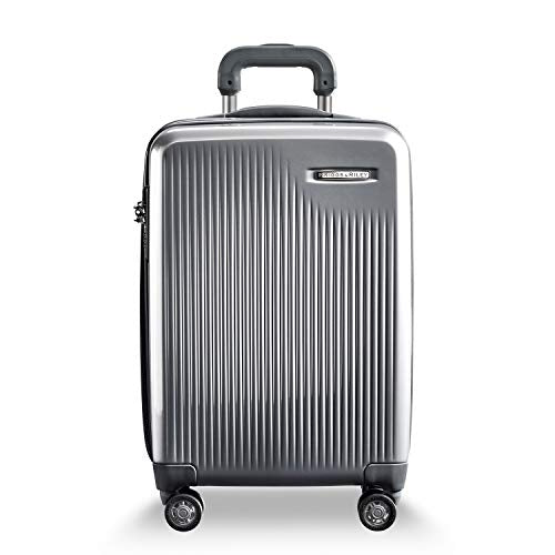 Briggs & Riley Sympatico International Carry-On Cx Spinner (Silver)