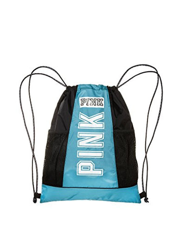 Victoria'S Secret Pink Drawstring Backpack Bluebird