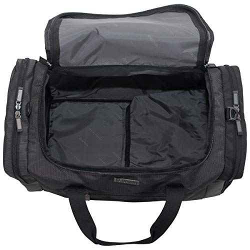 Cole Reaction Brooklyn RFID Duffel Bag, Pink Dot Charcoal One Size