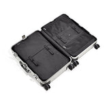 Zero Halliburton Geo Aluminum 3.0 24" 4 Wheel Spinner Travel Case ZRG2524 (BLACK)