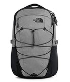 The North Face Borealis Laptop Backpack - Bookbag for Work, School, or Travel, Zinc Grey Dark Heather/TNF Black, One Size