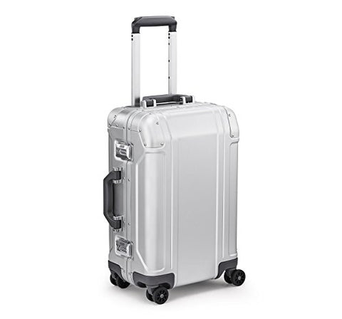 Zero Halliburton Geo Aluminum 3.0 International Carry-On (Silver)