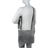 David King & Co. North South Laptop Messenger, Tan, One Size