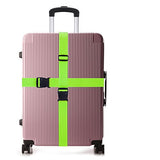 BlueCosto Luggage Strap Suitcase Belt Travel Accessories, 4-Pack, 4-Color