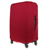 Monkeyjack 1X Travel Luggage Cover Protector Dust Proof For M 22-24'' Wine Red Suitcase