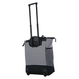 Olympia Fashion Rolling Shopper Tote - Houndstooth, 2300 cu. in.