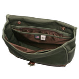 Duluth Pack Field Satchel, Olive Drab, 11 X 14 X 4-Inch
