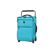 It Luggage World'S Lightest Los Angeles 21.5 Carry On, Turquoise 2 Tone