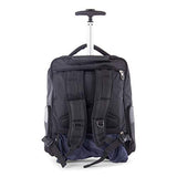 Bugatti Gregory Backpack On Wheels, Ballistic Nylon, Black