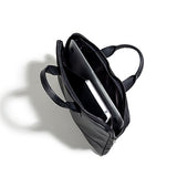 Hook & Albert Slim Black Leather Briefcase