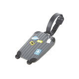 Carise Travel Luggage Tags Labels Strap Name Address Tel Suitcase Bag Baggage Secure